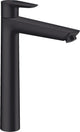 Mitigeur de lavabo Hansgrohe Talis E saillie 183 mm noir mat
