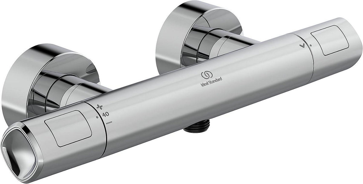 Thermostatique douche apparent Ideal Standard Ceratherm T100 chromé