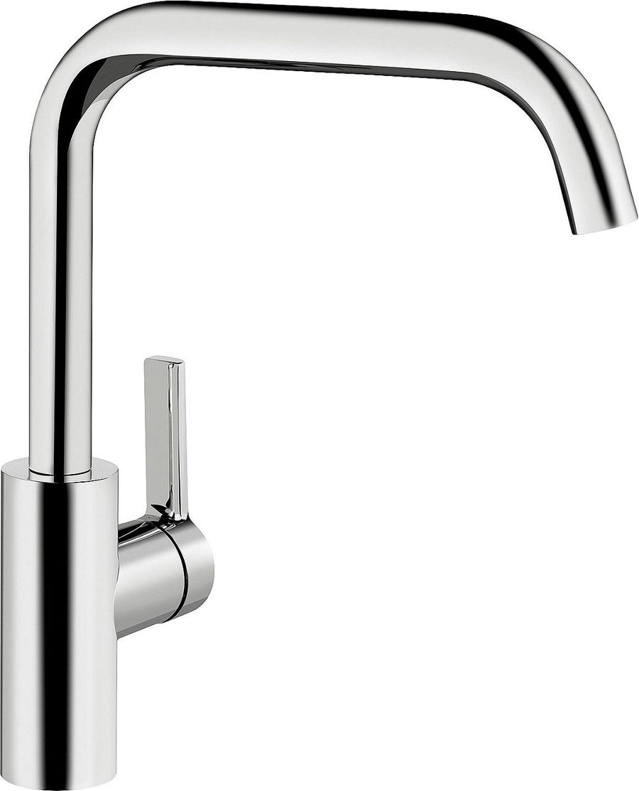 Mitigeur d'évier KWC Luna E bec pivotant saillie 210 mm chrome