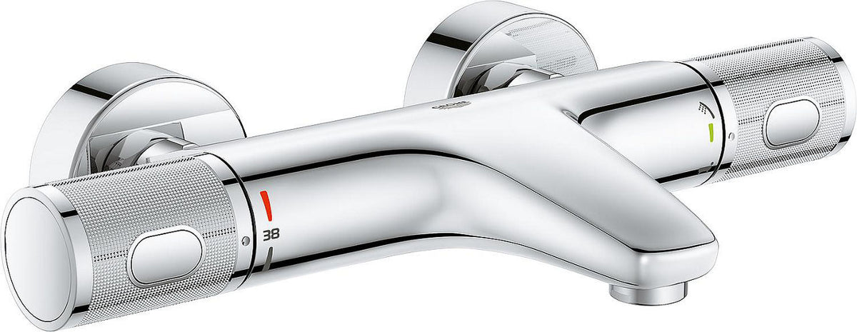Thermostatique bain-douche apparent Grohe Grohtherm 1000 Performance saillie 173 mm chromé