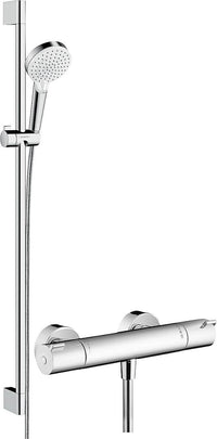 Hansgrohe Crometta Vario Ecostat 1001 CL Brausestangenset 900 mm verchromt