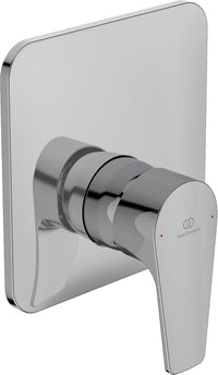 Mitigeur douche encastré Ideal Standard Cerafine D rosace 163x163 mm chromé