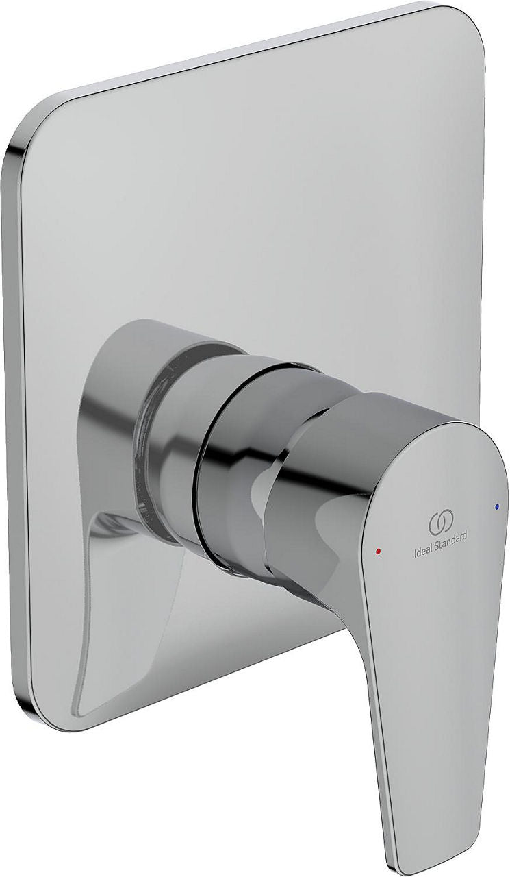 Mitigeur douche encastré Ideal Standard Cerafine D rosace 163x163 mm chromé