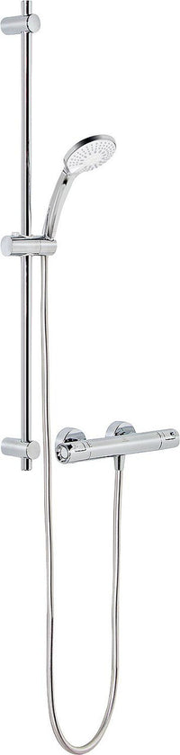 Thermostatique douche Ideal Standard Ceratherm 25 barre 600 mm douchette Ø 100 mm chrome