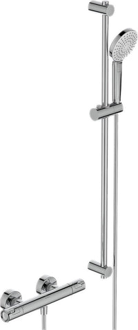 Thermostatique douche Ideal Standard Ceratherm 50 barre 900 mm douchette Ø 110 mm chrome