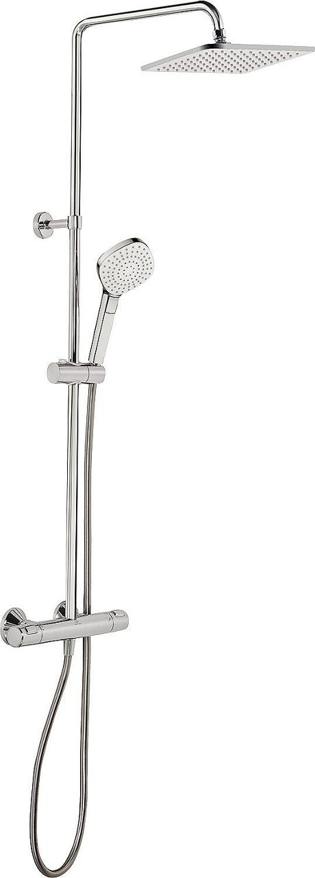 Ideal Standard Ceratherm 100 thermostatic shower system with Ø 200 mm chrome head