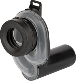 Siphon d'écoulement pour urinoir PE DN50 sortie horizontale avec ouverture de contrôle