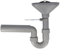Siphon entonnoir « Greta » en matériau recyclé sortie DN50