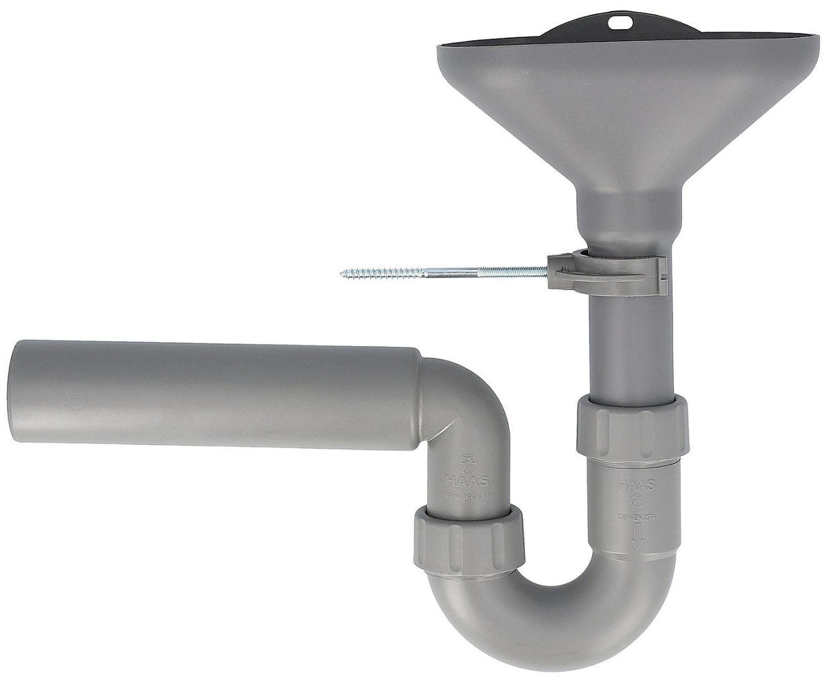 Siphon entonnoir « Greta » en matériau recyclé sortie DN50
