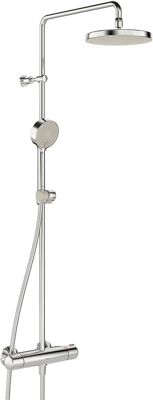 Hansa Hansamicra Duschsystem mit Thermostat, verchromt