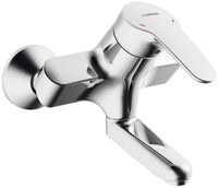 Mitigeur mural de lavabo Hansa Hansamix saillie 160 mm chromé