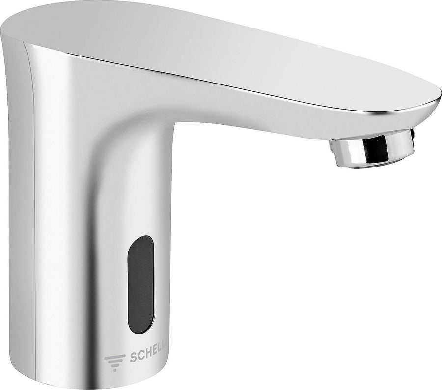 Robinetterie électronique de lavabo Schell MODUS E saillie 120 mm chromé