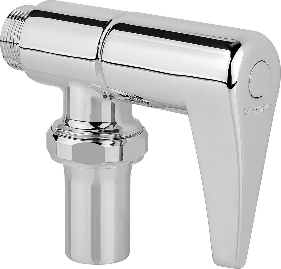 Vanne de chasse WC Schell Schellomat avec levier chromé