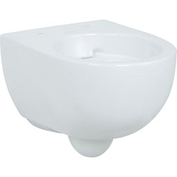 WC suspendu à fond creux Geberit Renova Compact, sans bride de rinçage, blanc L x H x P : 355x330x490mm