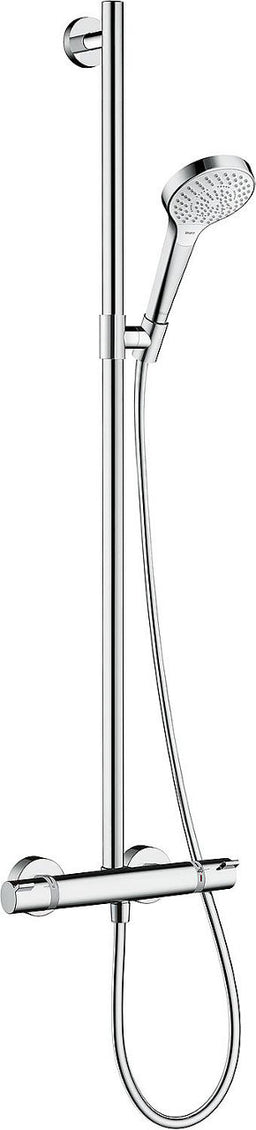 Colonne de douche thermostatique Hansgrohe Select S Multi Ecostat Comfort blanc/chrome