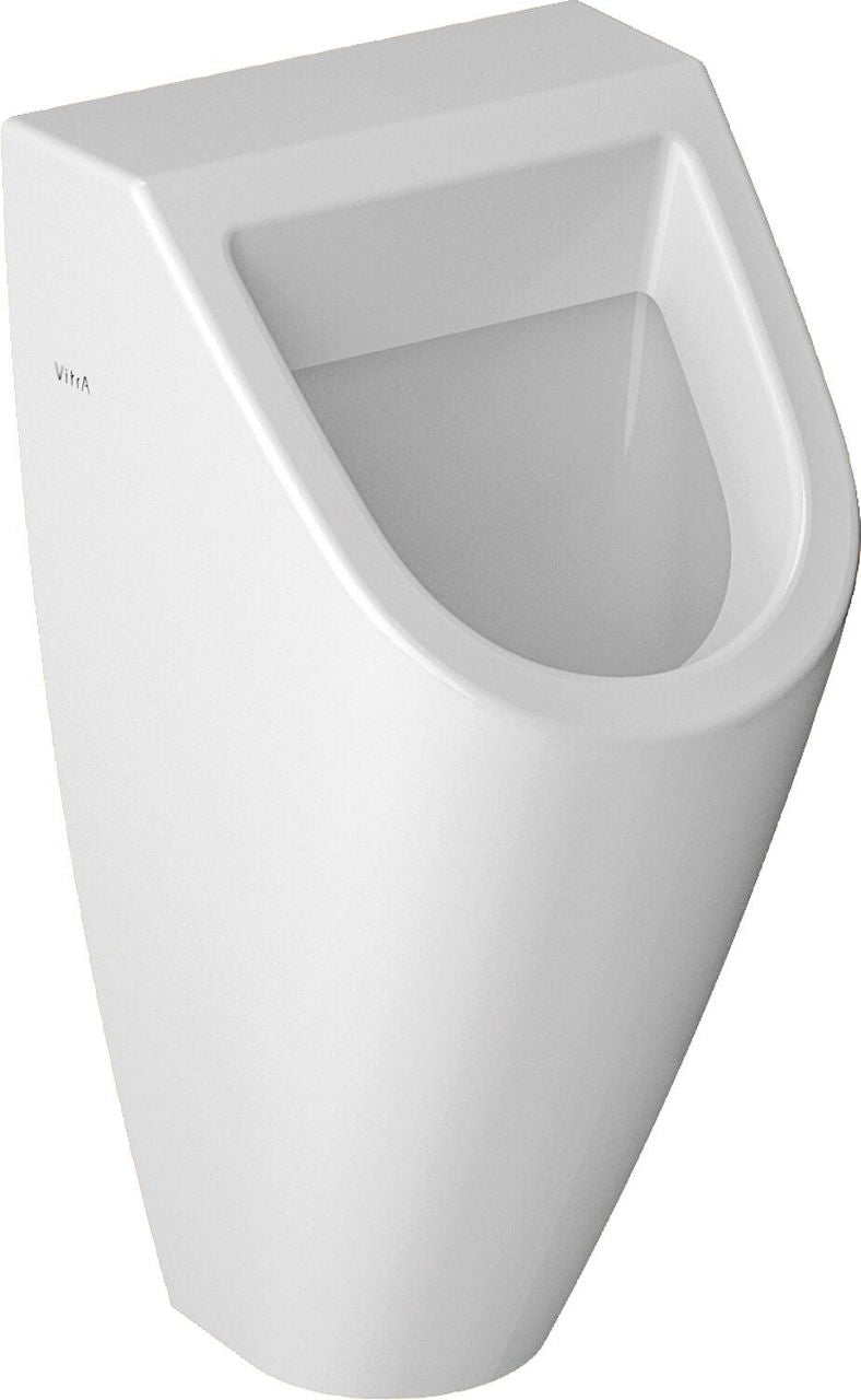 Urinoir Vitra S20 Basic, alimentation par l'arrière, sortie horizontale, 310×625×300 mm, blanc