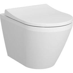 WC suspendu à fond creux VitrA Integra blanc, sans bride de rinçage L x H x P : 355x350x540mm
