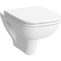 WC suspendu à fond creux VitrA S20 blanc, sans bride de rinçage, rectangulairee Forme L x H x P : 360x350x520mm
