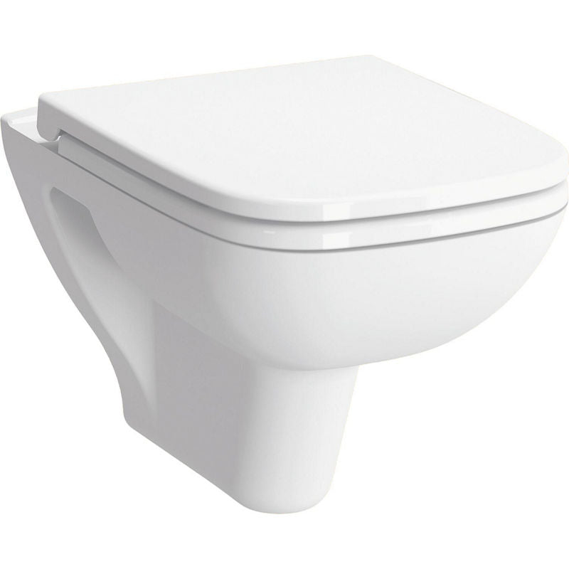 WC suspendu à fond creux VitrA S20 blanc, sans bride de rinçage, rectangulairee Forme L x H x P : 360x350x520mm