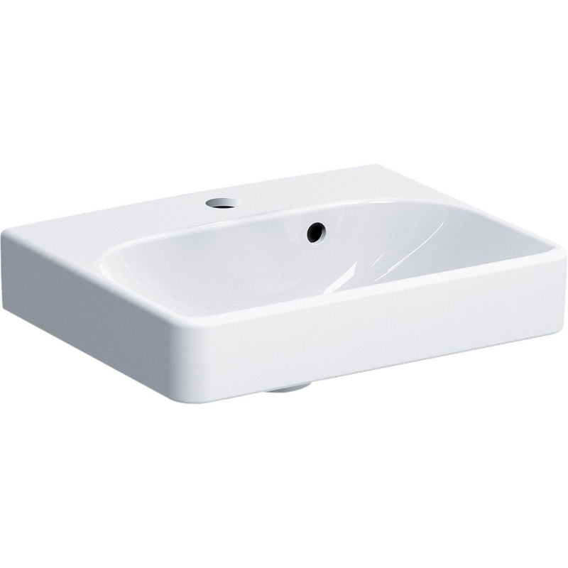 Lave-main Geberit Smyle Square blanc lxhxp: 450x160x360mm