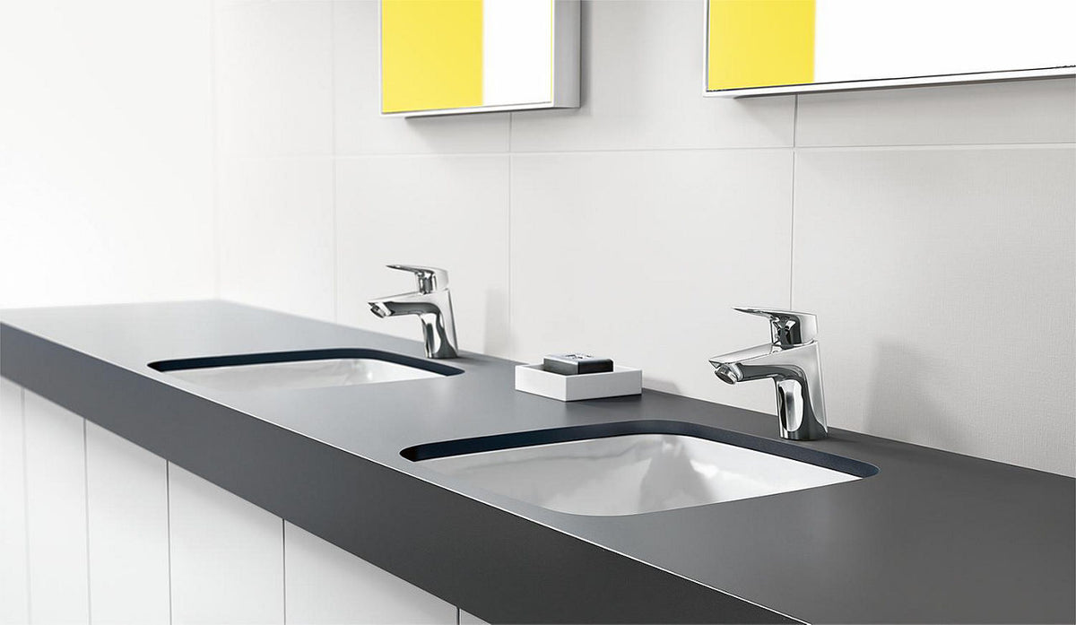 Mitigeur de lavabo Hansgrohe Logis saillie 107 mm chromé