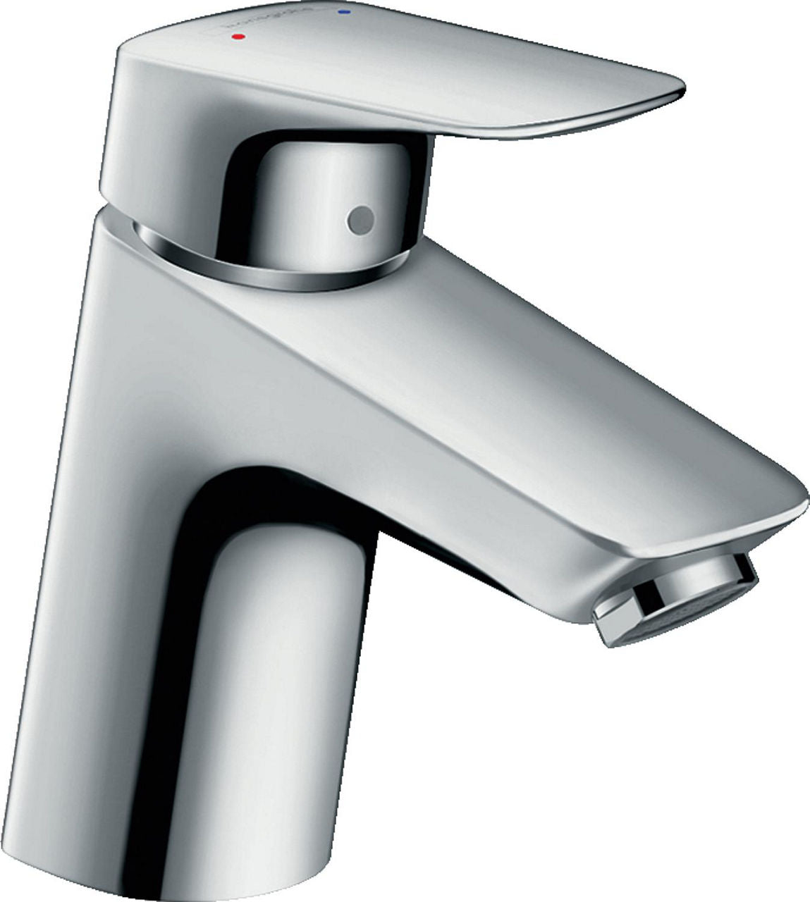 Mitigeur de lavabo Hansgrohe Logis saillie 107 mm chromé