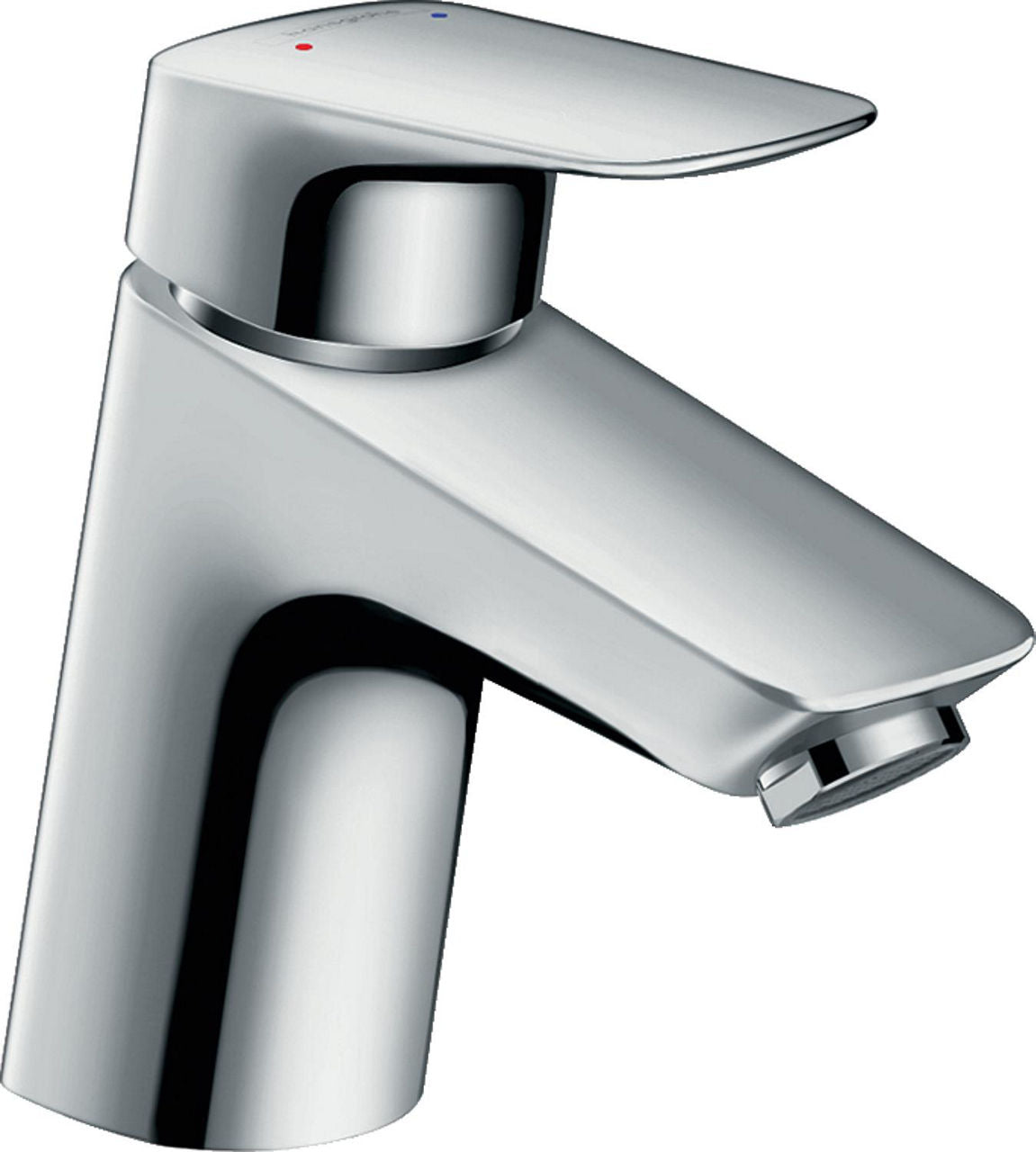 Mitigeur de lavabo Hansgrohe Logis saillie 107 mm chromé