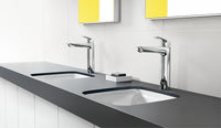 Mitigeur de lavabo Hansgrohe Logis 190 saillie 166 mm chromé