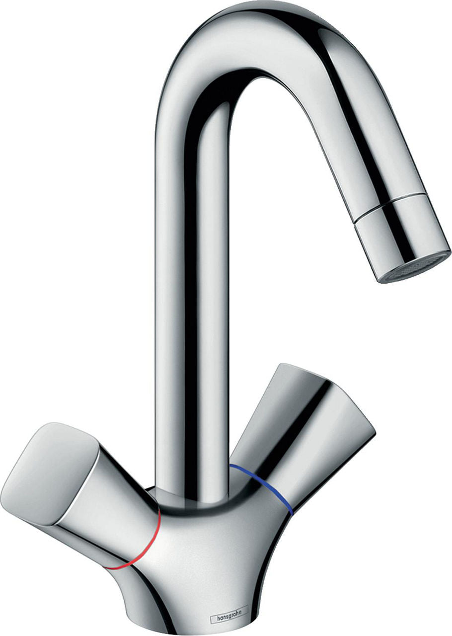 Mitigeur de lavabo Hansgrohe Logis saillie 145 mm chromé