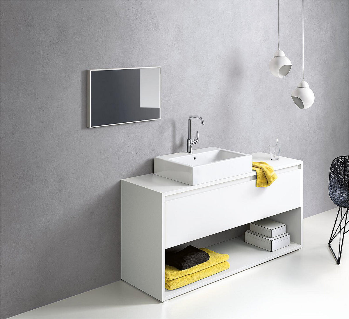 Mitigeur de lavabo Hansgrohe Focus saillie 160 mm chromé