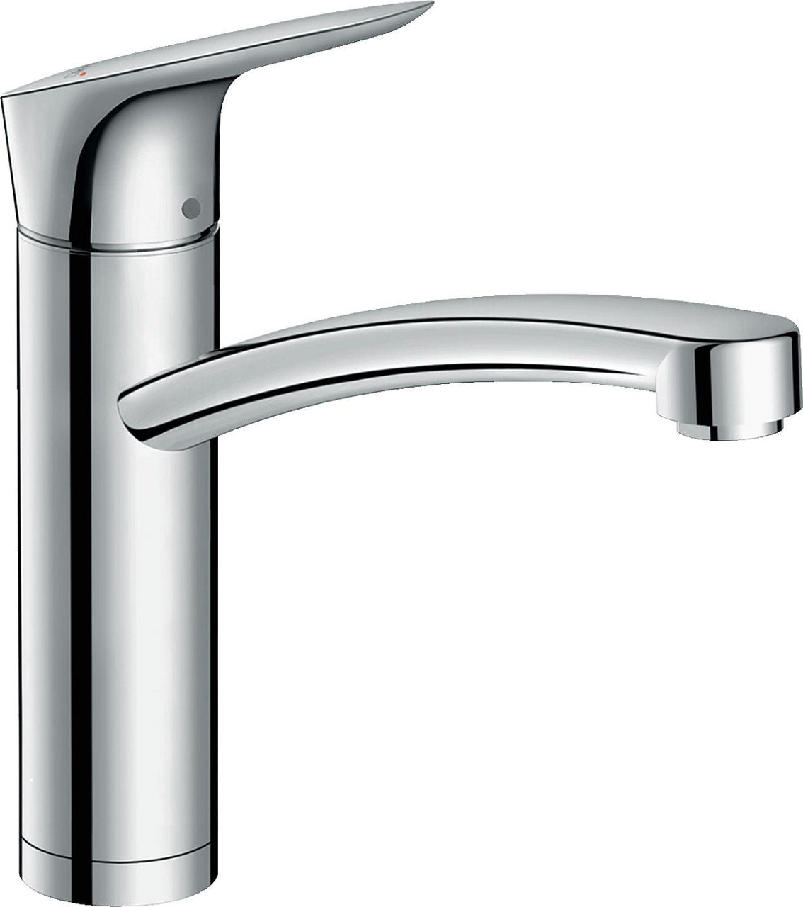 Mitigeur d'évier Hansgrohe 160 Logis M31 pour montage sous-fenêtre saillie 220 mm chromé