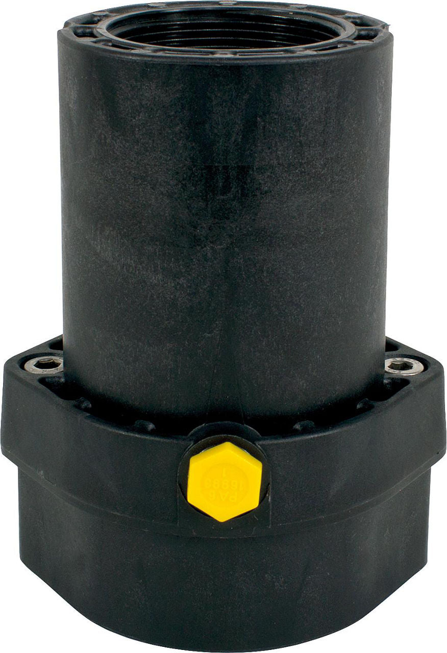 Clapet anti-retour avec vis de vidange