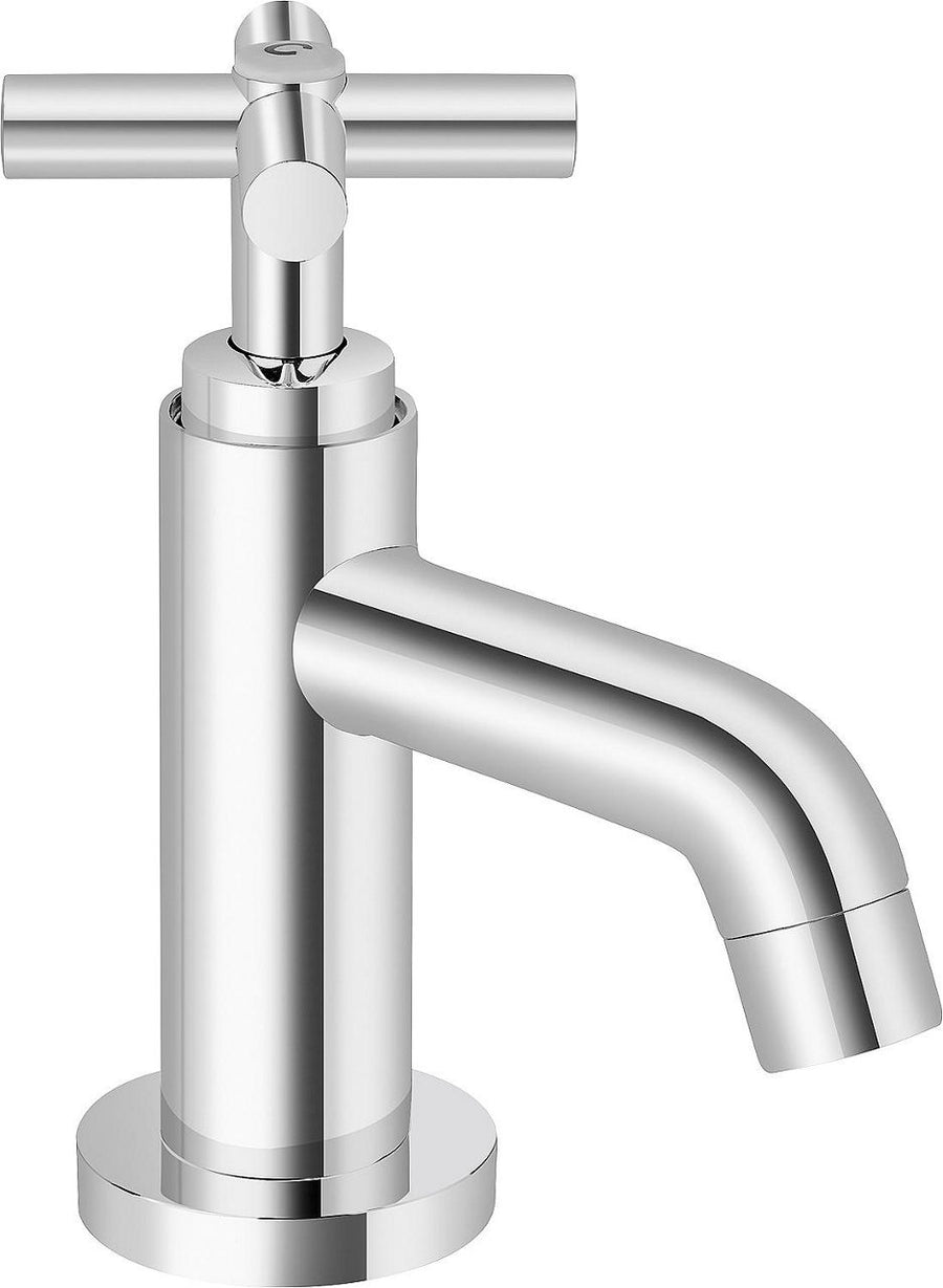 Robinet sur colonne Twin Style saillie 101 mm chromé