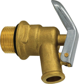 Robinet de vidange pour milieux huileux filétage extérieur 3/4" x Ø 13 mm
