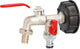 Adaptateur IBC avec robinet à boisseau sphérique double 1/2", S 60 x 6