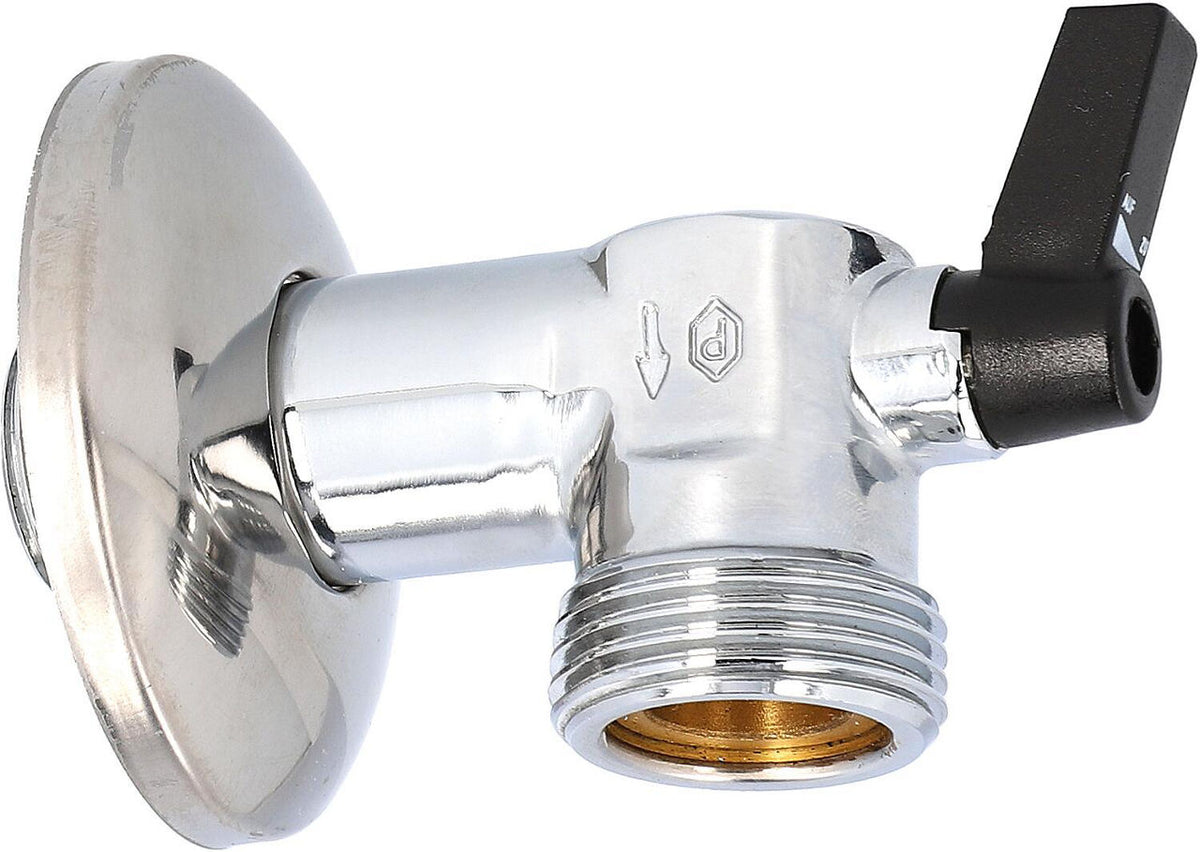 Robinet à boisseau sphérique avec clapet anti-retour 1/2"