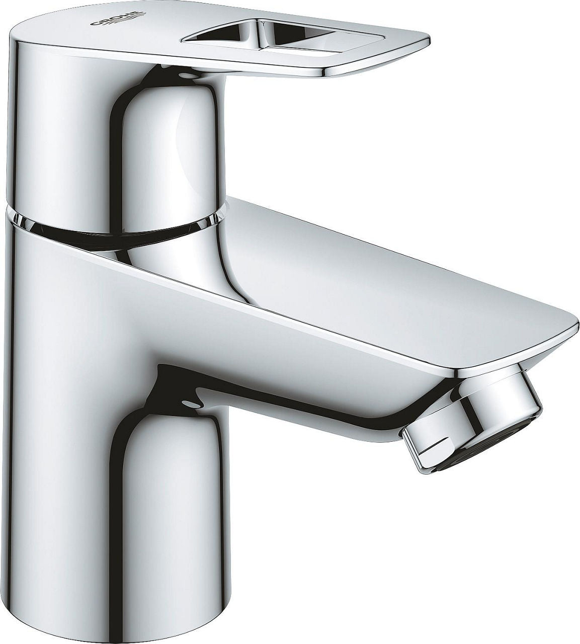 Robinet sur colonne Grohe Bauloop XS-Size saillie 88mm chromé