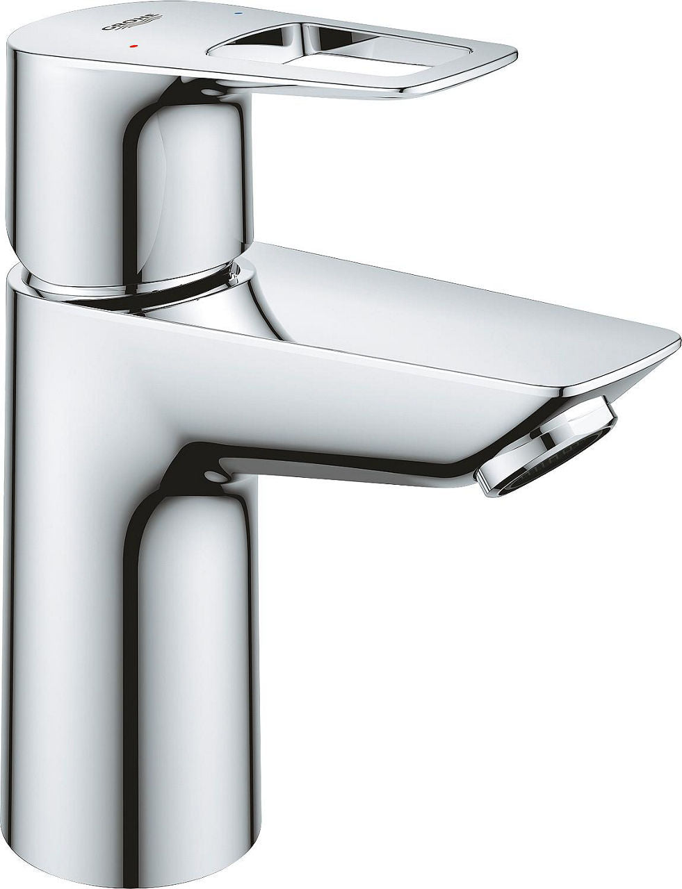 Mitigeur de lavabo Grohe Bauloop saillie 93mm chromé