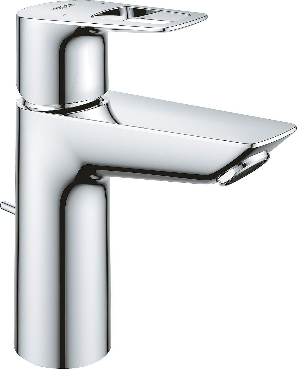Mitigeur de lavabo Grohe Bauloop saillie 106mm chromé