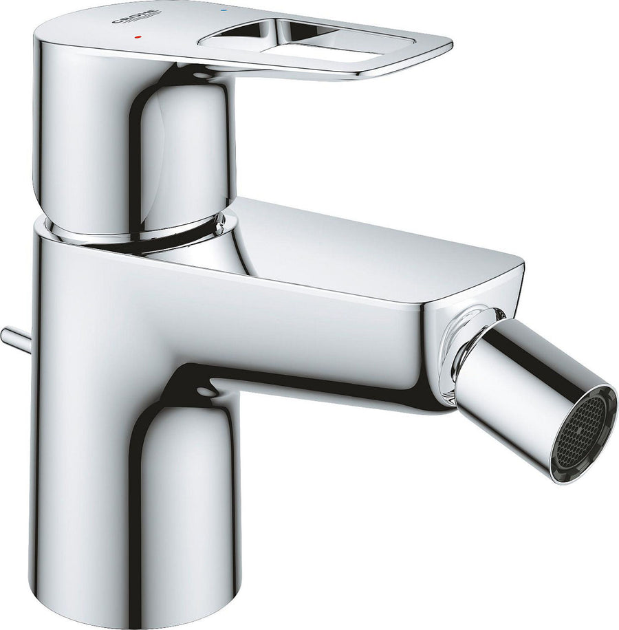 Mitigeur bidet Grohe BauLoop saillie 117 mm chromé