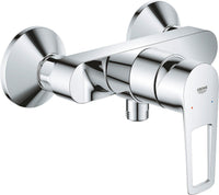 Mitigeur douche apparent Grohe Bauloop saillie 134 mm chromé