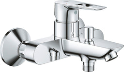 Mitigeur bain/douche apparent Grohe Bauloop saillie 168 mm chromé