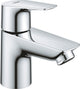 Robinet sur colonne Grohe Bauedge saillie 88mm chromé