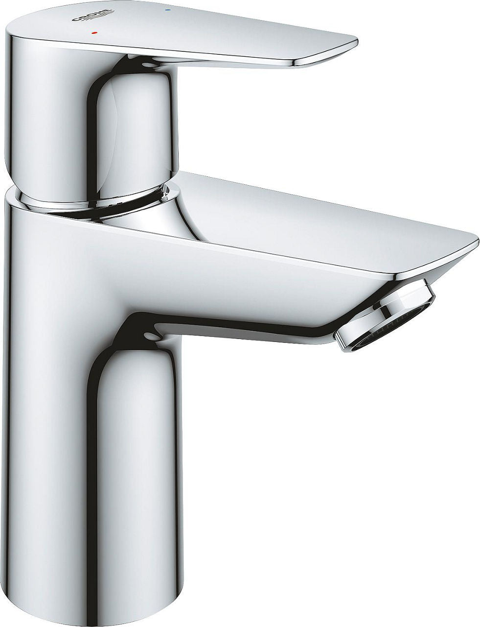Mitigeur de lavabo Grohe BauEdge saillie 93mm chromé
