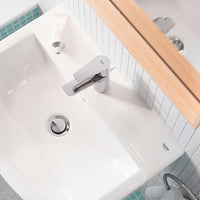 Mitigeur de lavabo Grohe BauEdge saillie 93mm chromé