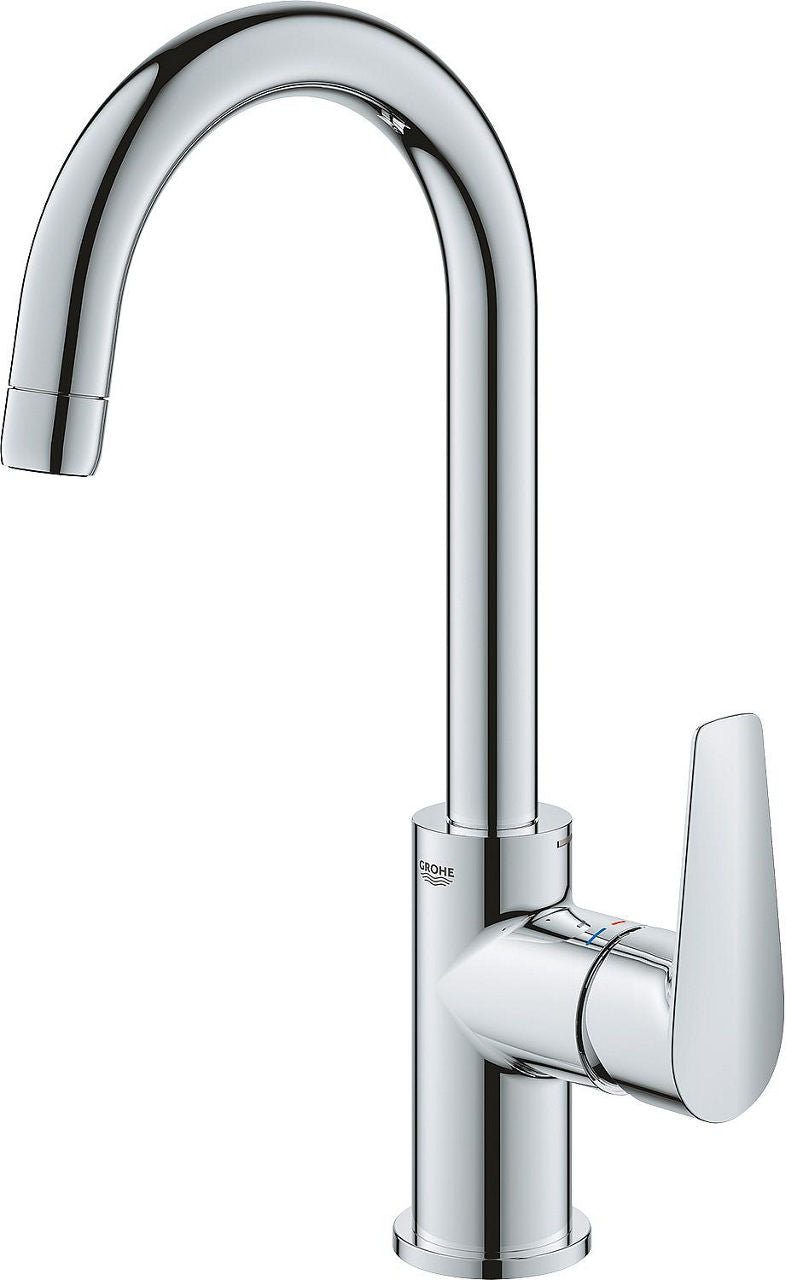 Mitigeur de lavabo Grohe BauEdge saillie 140mm chromé
