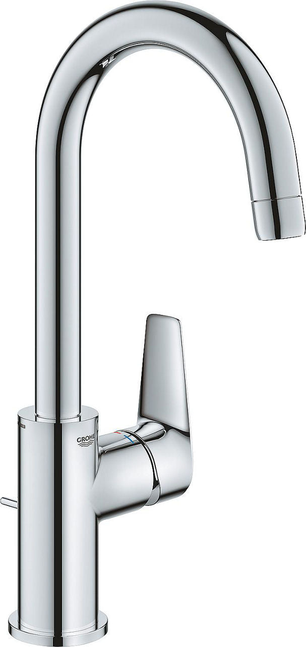 Mitigeur de lavabo Grohe BauEdge saillie 140mm chromé