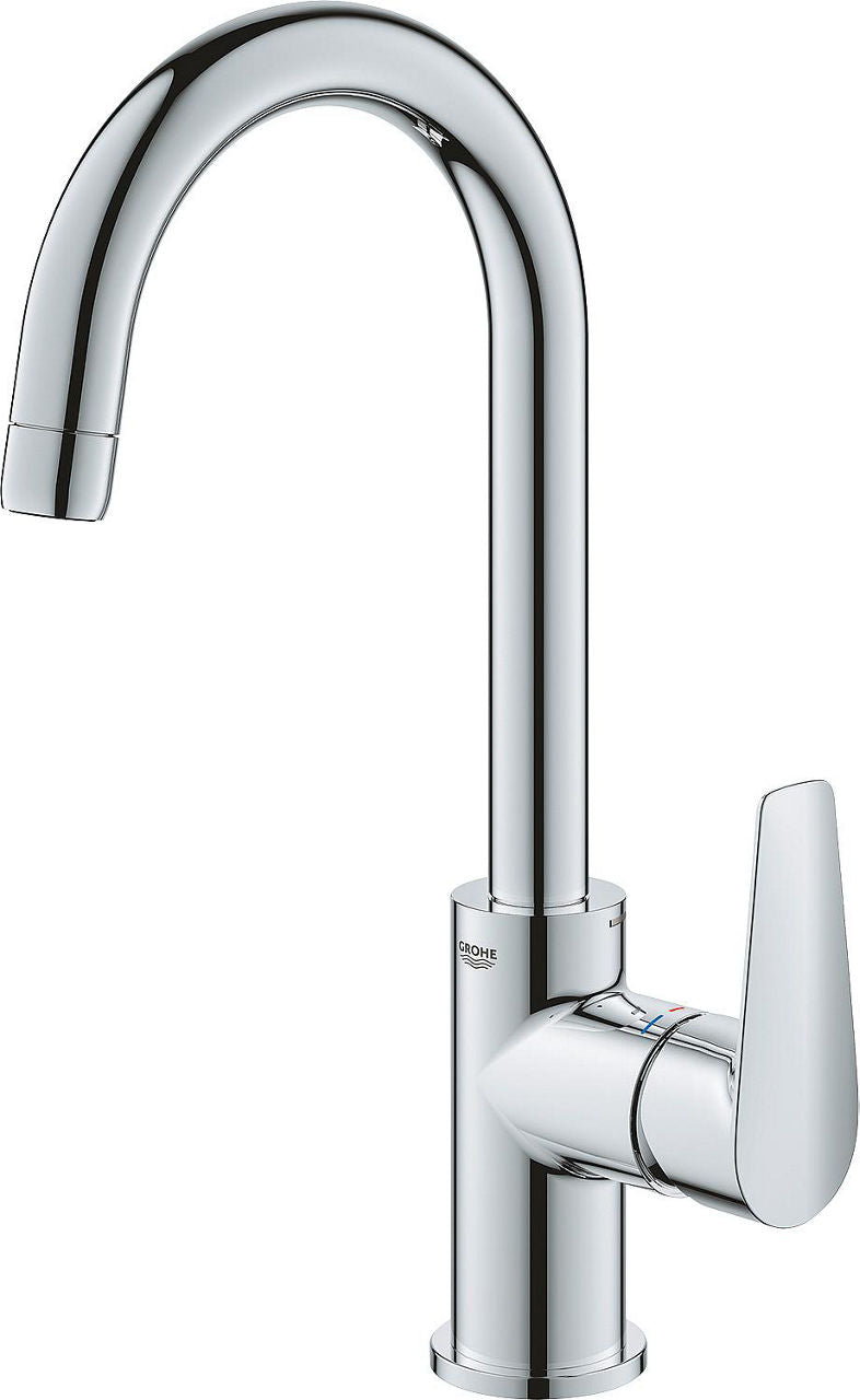 Mitigeur de lavabo Grohe BauEdge saillie 140mm chromé