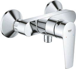 Mitigeur douche apparent Grohe BauEdge saillie 135 mm chromé