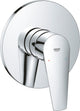Mitigeur douche encastré Grohe BauEdge rosace Ø 158 mm chromé